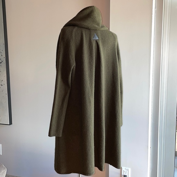 Stunning Olive Vince Cardigan XXS - Picture 2 of 6